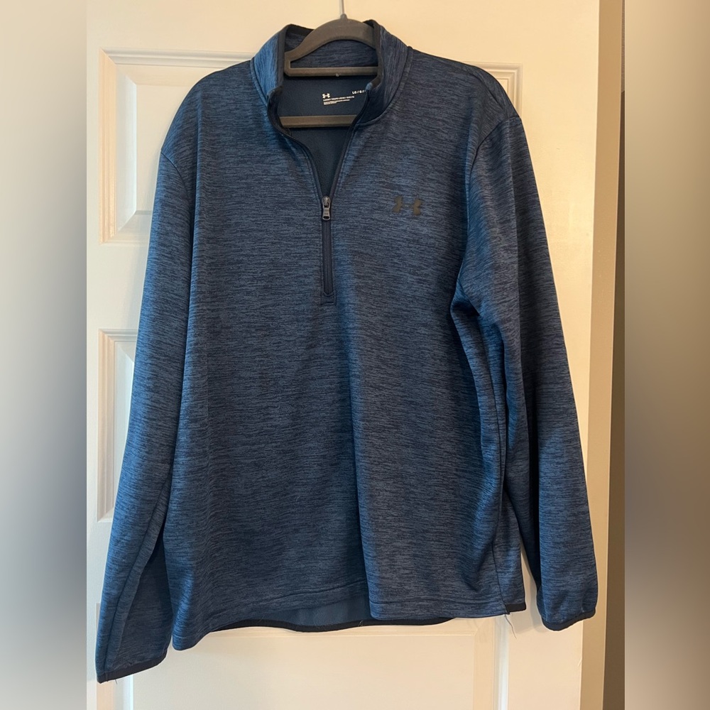 Under Armour Blue Quarter-Zip Pullover